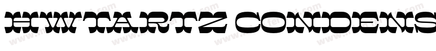 HWTArtz CondensedRegular字体转换